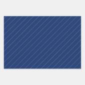 Eleganter schöner Schwan im Indigoklo Geschenkpapier Set (Vorderseite 2)