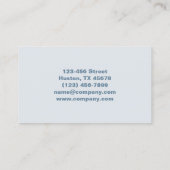 Eleganter Schönheitsmanicurist Nagelnagel Visitenkarte (Rückseite)