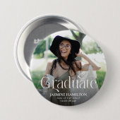 Eleganter Schreibtisch-Foto-Abschluss Button (Vorne & Hinten)