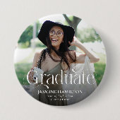 Eleganter Schreibtisch-Foto-Abschluss Button (Vorderseite)