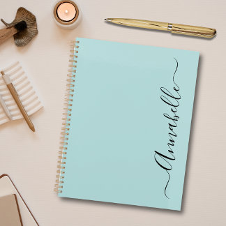 Eleganter Schriftname Planer