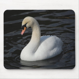 Eleganter Schwan 2 - mousepad