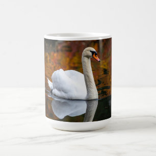 Eleganter Schwan Kaffeetasse