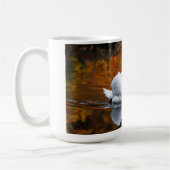 Eleganter Schwan Kaffeetasse (Links)