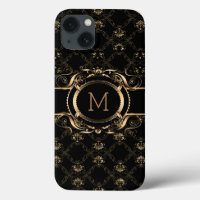 Eleganter Schwarz & Gold Barockrahmen