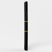 Eleganter Schwarz-Gold-Monogramm-Buchstaben "C" Case-Mate iPhone Hülle (Hinten/Rechts)