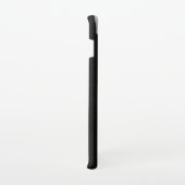 Eleganter Schwarz-Gold-Monogramm-Text Samsung Galaxy Hülle (Rechte Seite)