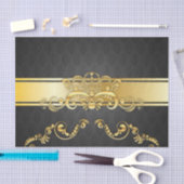 Eleganter Schwarz-u. Seidenpapier (Handwerk)