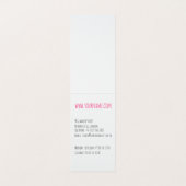 Eleganter Schwarz-Weiß Hollywood Waves Hair Style Visitenkarten (Innenseite Aufgefaltet)