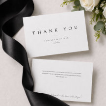 Eleganter Schwarz-Weiß-Minimalist
