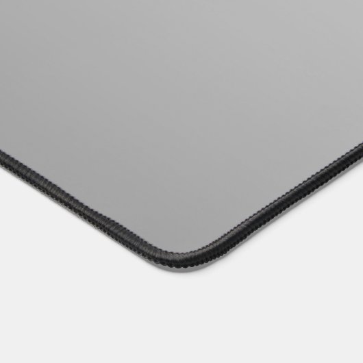 Eleganter Schwarz-weißer, klassischer, edler, medi Schreibtischunterlage (Ecke)