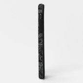 Eleganter schwarzer iPhone 5 Kasten Case-Mate iPhone Hülle (Hinten/Links)