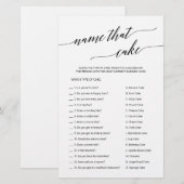 Eleganter schwarzer Kalligraphiename, der das Tort (Vorne/Hinten)