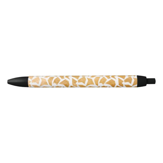 Eleganter schwarzer Tintenstift Kugelschreiber (Vorderseite)