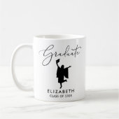 Eleganter Script-Abschluss Kaffeetasse (Links)