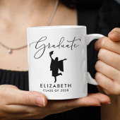 Eleganter Script-Abschluss Kaffeetasse
