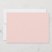 Eleganter Script Blush 6 Foto Collage Abschluss Ankündigung (Rückseite)