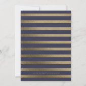 Eleganter Script EDITABLE FARBEN Abschluss laden e Einladung (Rückseite)