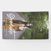 Eleganter Script-Foto-Abschluss Banner (Horizontal)