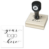 Eleganter Script-Kautschuk, benutzerdefiniert 2,5" Gummistempel (Stempel)