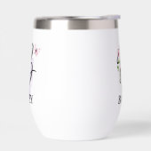 Eleganter Script Letter B Monogram-Personalisierte (Links)