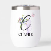 Eleganter Script Letter C Monogram Personalisierte (Vorderseite)