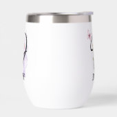 Eleganter Script Letter D Monogram Personalisierte (Links)