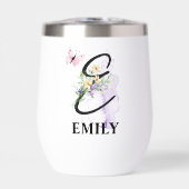 Eleganter Script Letter E Monogram Personalisierte (Vorderseite)