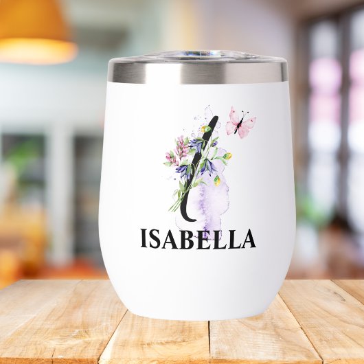 Eleganter Script Letter I Monogram Personalisiert