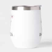 Eleganter Script Letter I Monogram Personalisiert (Links)