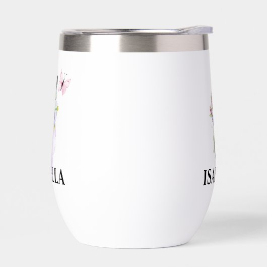 Eleganter Script Letter I Monogram Personalisiert  (Links)