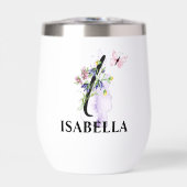 Eleganter Script Letter I Monogram Personalisiert (Vorderseite)