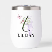 Eleganter Script Letter L Monogram Personalisierte (Vorderseite)