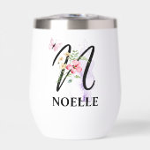 Eleganter Script Letter N Monogram Personalisierte (Vorderseite)