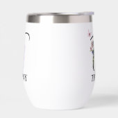 Eleganter Script Letter T Monogram Personalisierte (Links)