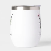 Eleganter Script Letter U Monogram Personalisierte (Links)