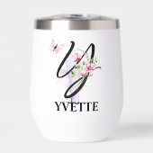 Eleganter Script Letter Y Monogram Personalisiert (Vorderseite)
