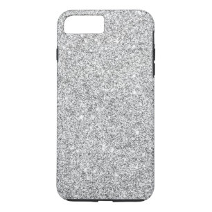 Eleganter silberner Glitzer Case-Mate iPhone Hülle