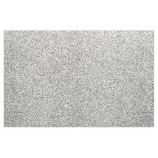 Eleganter silberner Glitzer Stoff (Fat Quarter (45,7 x 55,9 cm))