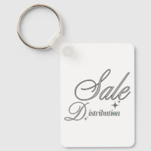 Eleganter silberner Schrift-Schlüsselanhänger für