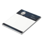 Eleganter Silberschmuck - Notepad Notizblock (Rotiert)
