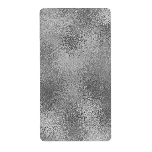 Eleganter Silver Blank Template Hinzufügen (Vorne)