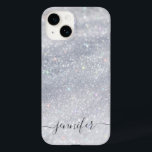 Eleganter Silver Glitzer Case-Mate iPhone 14 Hülle<br><div class="desc">Entdecken Sie die Raffinesse und Widerstandskraft des Case-Mate iPhone 14 Case in Silver Glitzer. Dieser sorgfältig gestaltete Fall schützt nicht nur Ihr iPhone 14, sondern fügt auch Ihrem Alltagsstil einen Glamour hinzu. Aus hochwertigen Materialien gefertigt, bietet es Haltbarkeit und Schutz gegen zufällige Tropfen und Schellen. Das faszinierende silberne Glitzer-Design fängt...</div>
