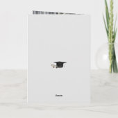 Eleganter Silver Glitzer Sie haben ein abgestuftes Karte (Rückseite)