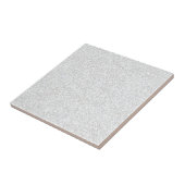 Eleganter Silver Glitzer Sparkle Keramik Tile Fliese (Seite)