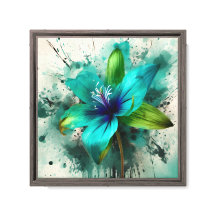 Eleganter Single Ballon Blume