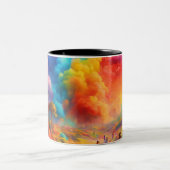 Eleganter Sipping Cup Zweifarbige Tasse (Mittel)