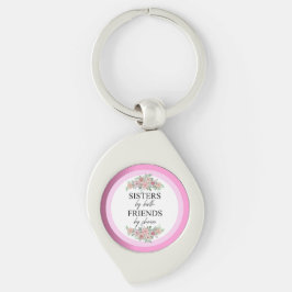 Eleganter Sisters Metal Schlüsselanhänger
