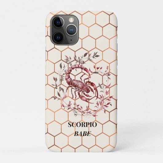 Eleganter Skorpion Case-Mate iPhone Hülle (Rückseite)