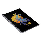 eleganter Skorpion Notizblock (Rechte Seite)